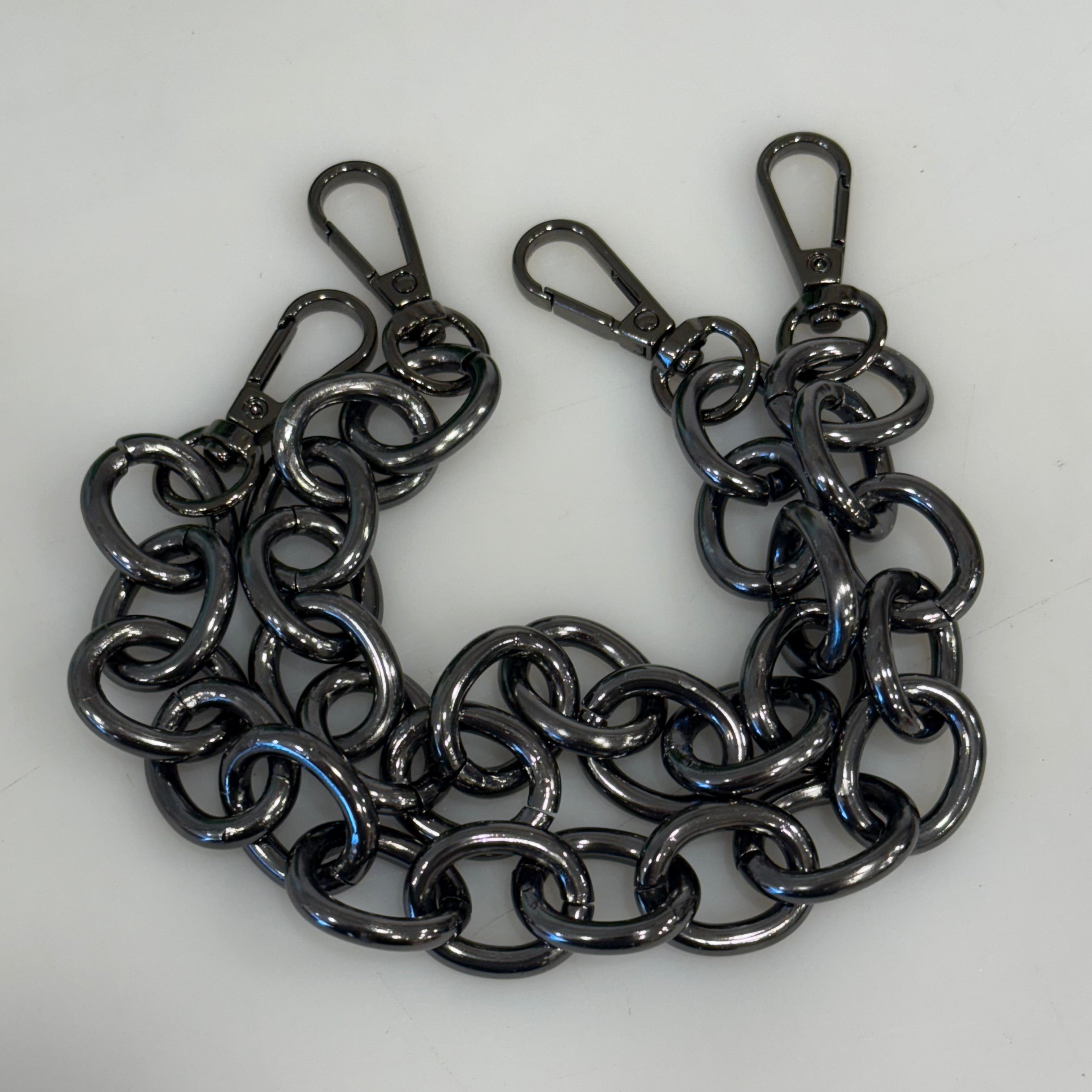 Gunmetal Chain Handles