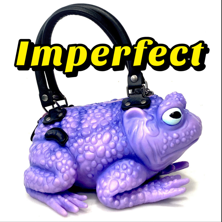 IMPERFECT Purple Toad Bag- Glow Eyes