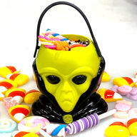 Alien Overlord Candy Bucket With Tinfoil Hat