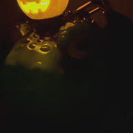 Jack o Lantern Light Up Clip